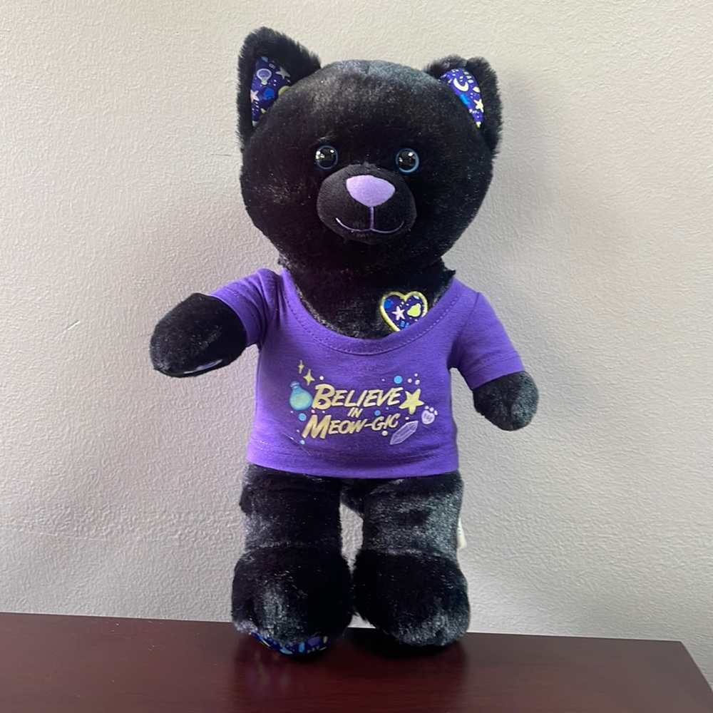 Build-A-Bear Black Magic Cat